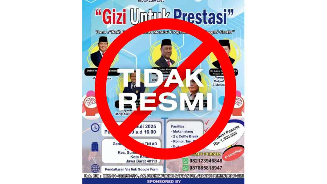 BGN Kabupaten Karimun Tegaskan Kegiatan Deklarasi dan Seminar PSPPG di Bandung Bukan Kegiatan Resmi