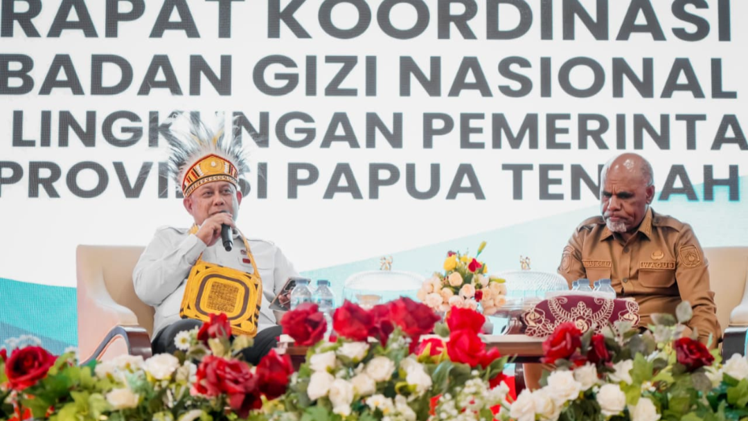 Kepala Badan Gizi Nasional Kabupaten Karimun Gencarkan Program Makan Bergizi Gratis di Papua Tengah, Prioritaskan Kearifan Lokal